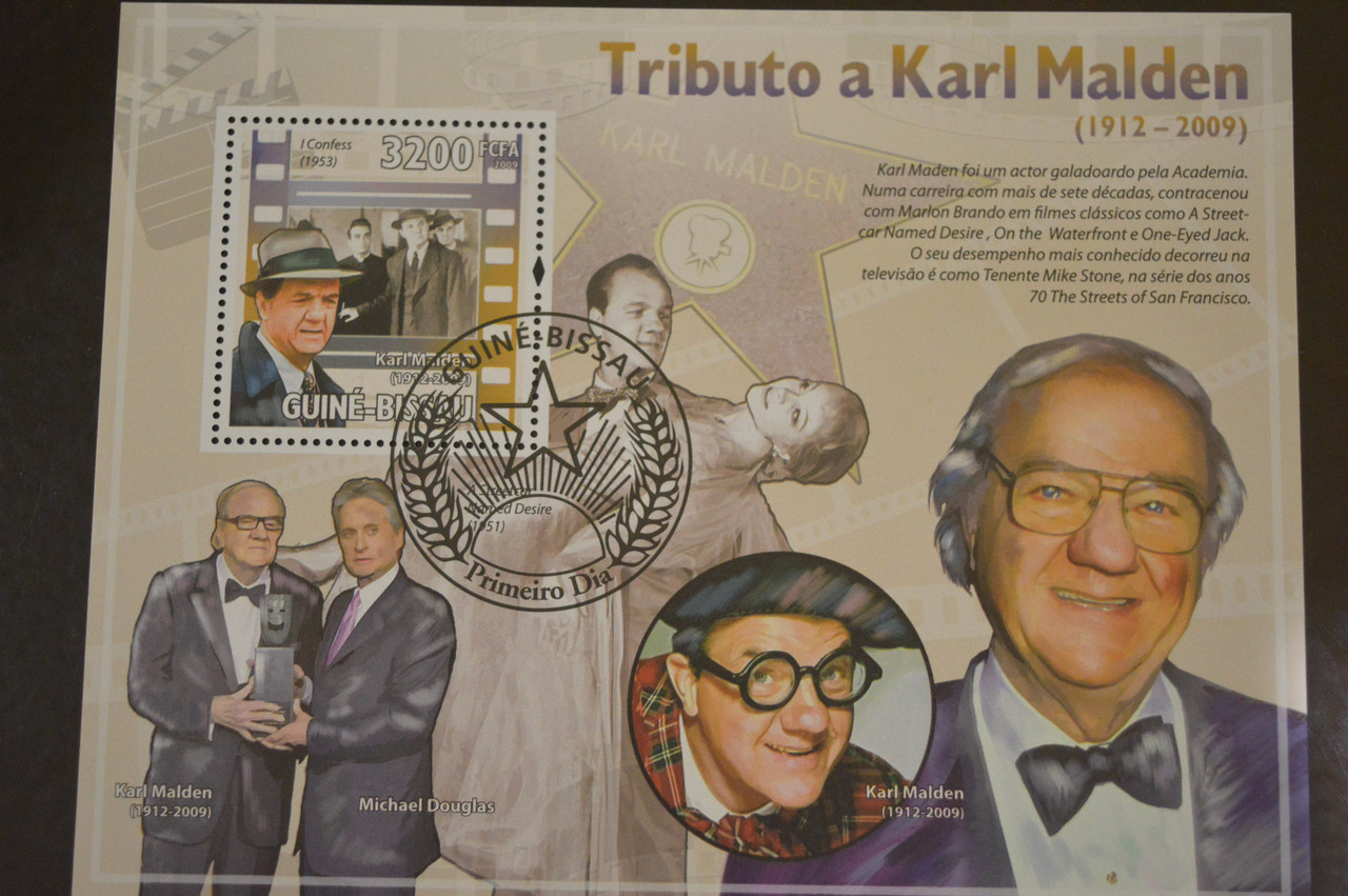 Гвінея - Бісау. Марки. Історія. Особистості. Блок. 2009 рік (В-5)