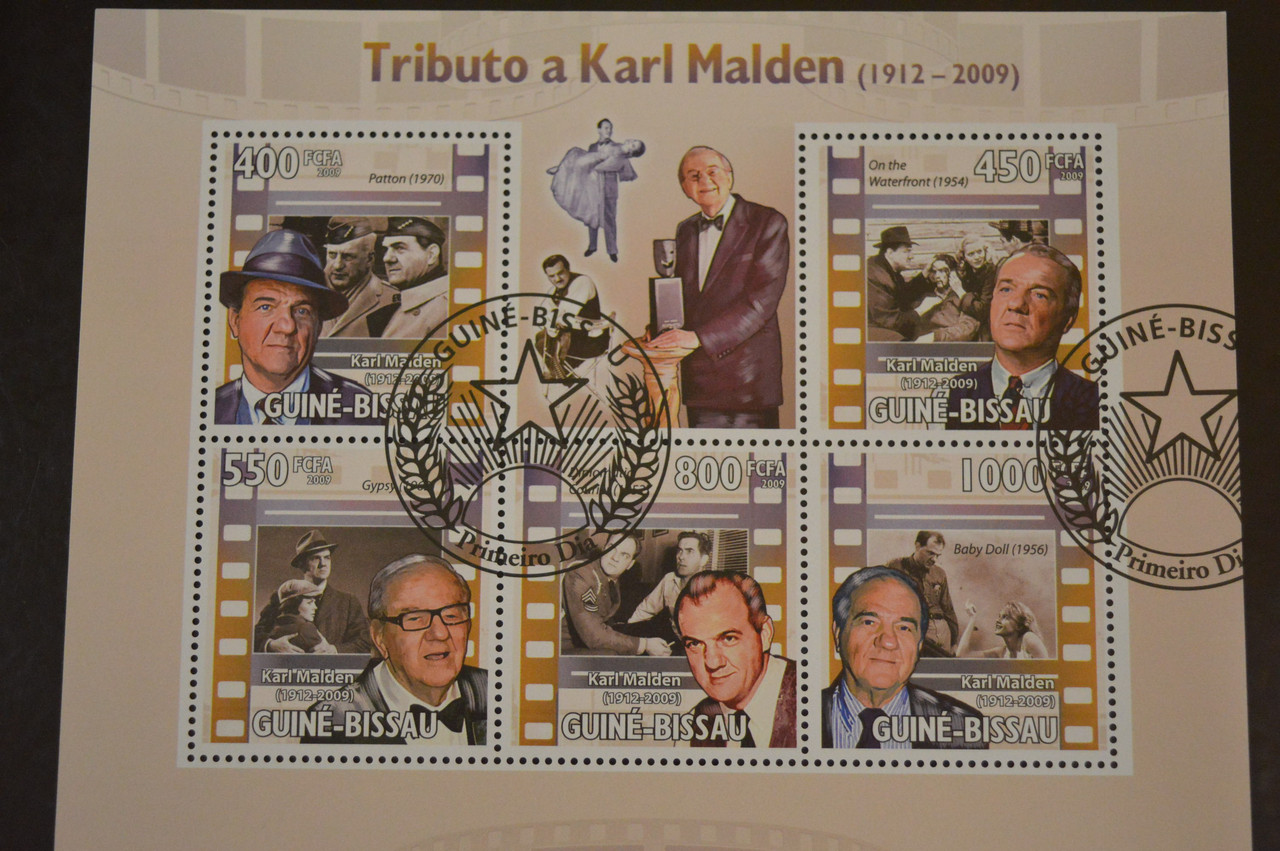 Гвінея - Бісау. Марки. Історія. Особистості. Блок. 2009 рік (В-5)