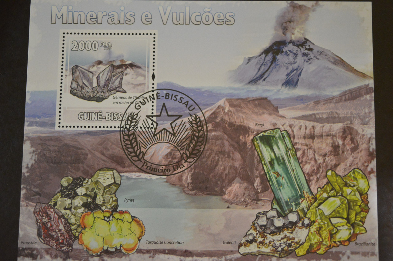Гвінея - Бісау. Марки. Історія. Особистості. Блок. 2009 рік (В-5)