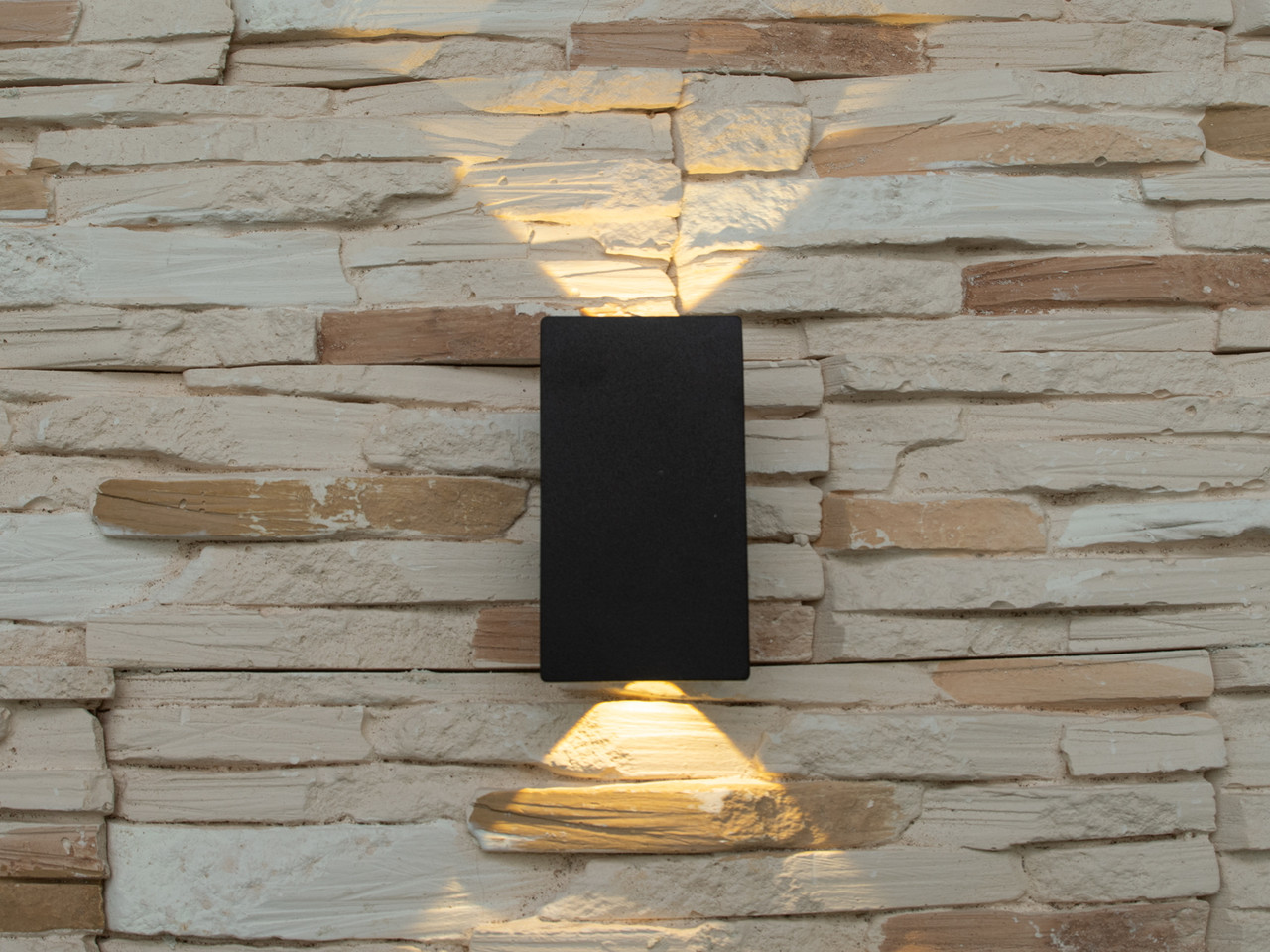 Фасадный светильник HS8164-2W-BK, фото 1