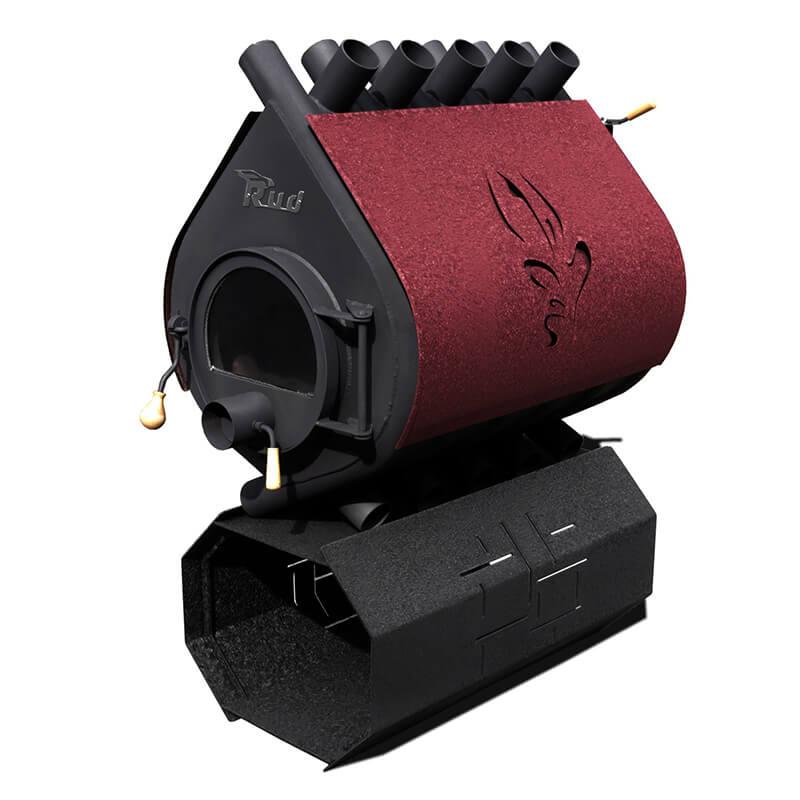 Піч Rud Pyrotron Кантрі тип П-03 зі склом, обшивкою та підставкою