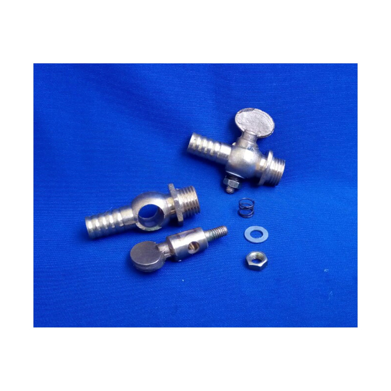 Кран Valve J.G. 1/4"н на М10 паровий корковий посилений