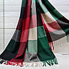ШАРФ жіночий M&JJ СКАЙ зелений/червоний 75х180 см (1290), фото 2