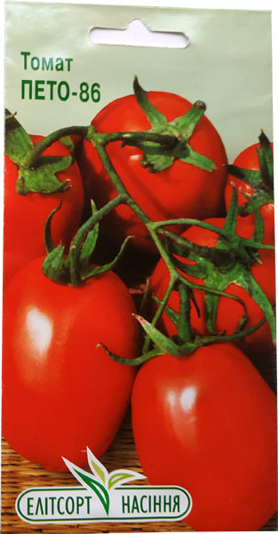 Насіння томату Пето 86 0,5 г низький, фото 1