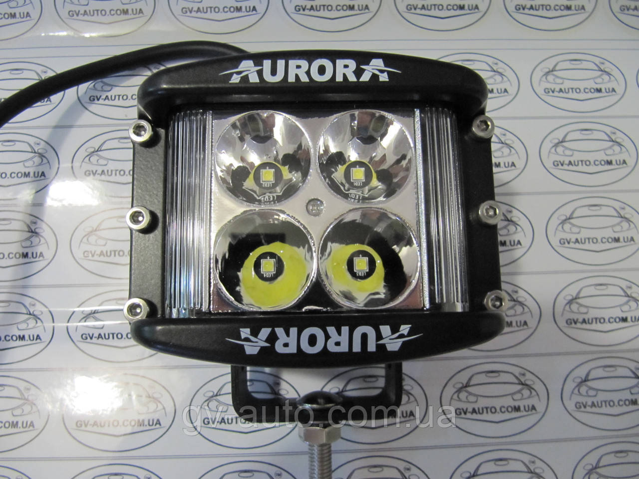 LED фара AURORA ALO-2-P4E15D1 Spot - 40 Вт. IP69K, фото 1