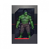 Велика фігурка Супер Героя Халк  ⁇  Hulk (39 см) (Марвел/Avengers) 33 см із рухомими кінцівками, фото 4