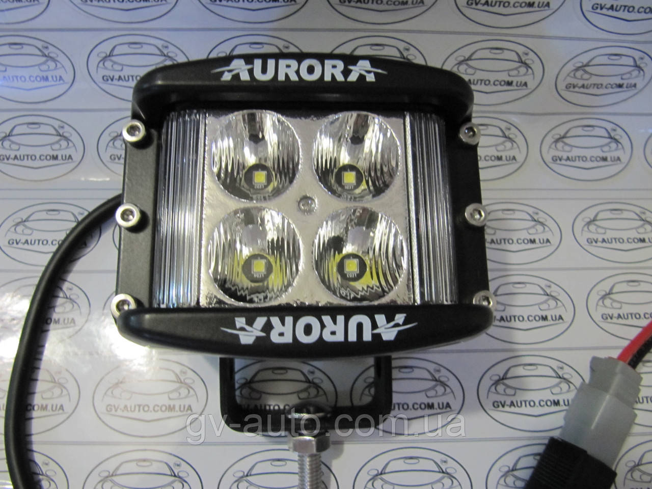 LED фара AURORA ALO-2-E4E15D1 Flood - 40 Вт. IP69K, фото 1