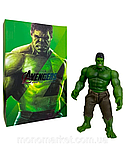 Велика фігурка Супер Героя Халк  ⁇  Hulk (39 см) (Марвел/Avengers) 33 см із рухомими кінцівками, фото 3