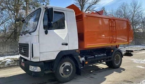 Сміттєвоз 16 м3 серії СВ 304/2 з боковим механічним завантаженням на шасі МАЗ-5340, фото 2