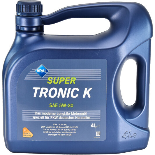 Масло Aral Super Tronic K SAE 5W-30 кан. 1л. 15DBCD