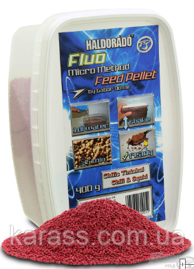 HALDORÁDÓ FLUO MICRO METHOD FEED PELLET - CHILIS TINTAHAL