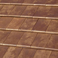 Керамічна черепиця Tejas Borja Flat 10 Tech Tokyo Copper