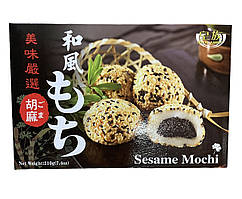 Японские конфеты Моти с кунжутом Japanese Mochi sesame 210грамм (Тайвань)