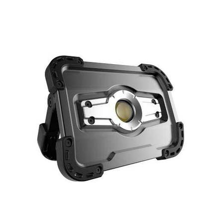 Прожектор світлодіодний 10W з POWERBANK PROTESTER FL-1002W, фото 1