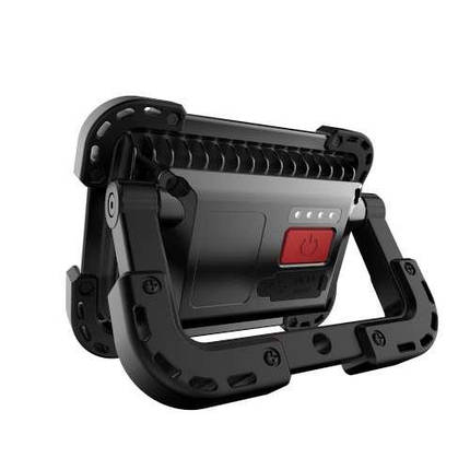 Прожектор світлодіодний 10W з POWERBANK PROTESTER FL-1002W, фото 3