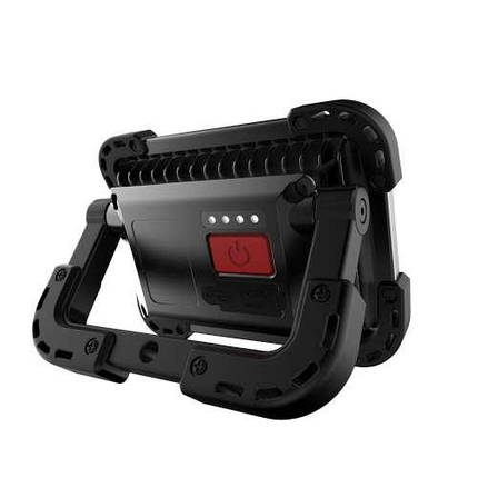 Прожектор світлодіодний 10W з POWERBANK PROTESTER FL-1002W, фото 4