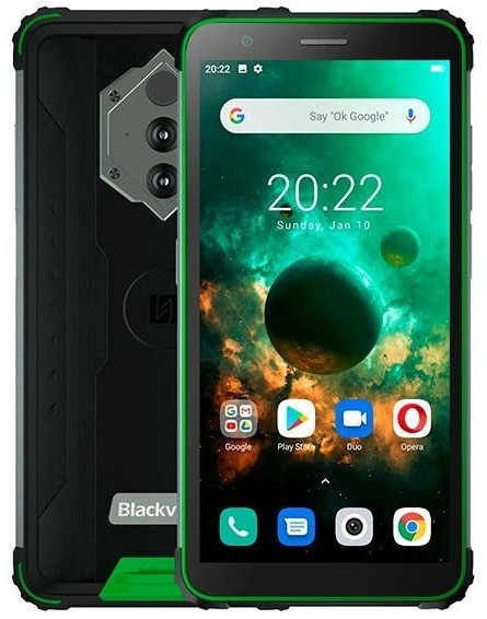 Blackview BV6600 Pro 5.7" 4GB RAM 64GB ROM 8580мАч 16MP NFC FLIR IP68 IP69K Android11 Green