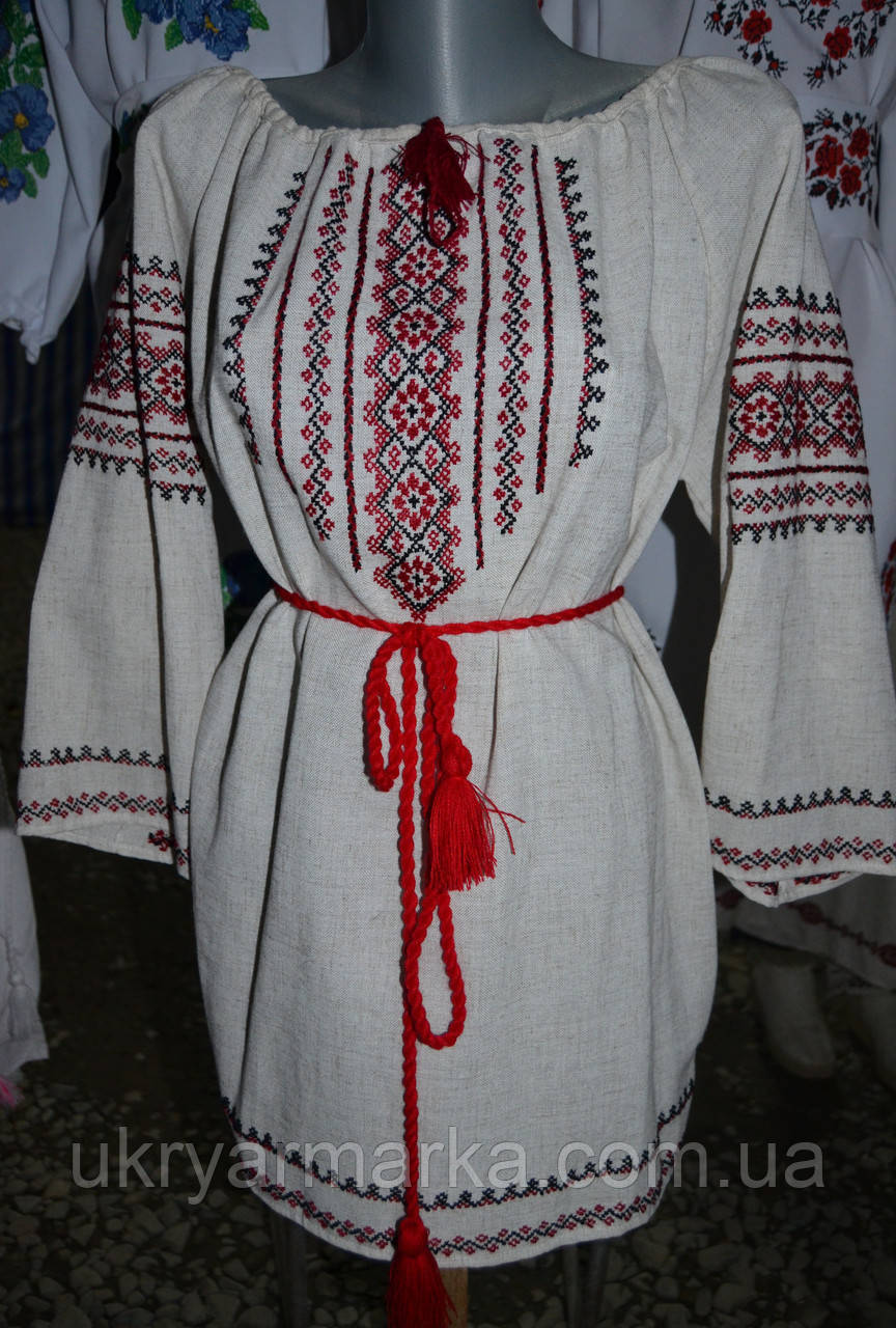 Жіноча вишивана блузка "Людмила"