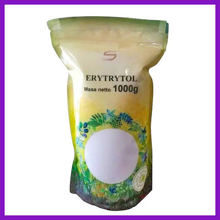 Ерітрітол цукрозамінник ерітріт Erythritol природний підсолоджувач 1000 г Stanlab, фото 1