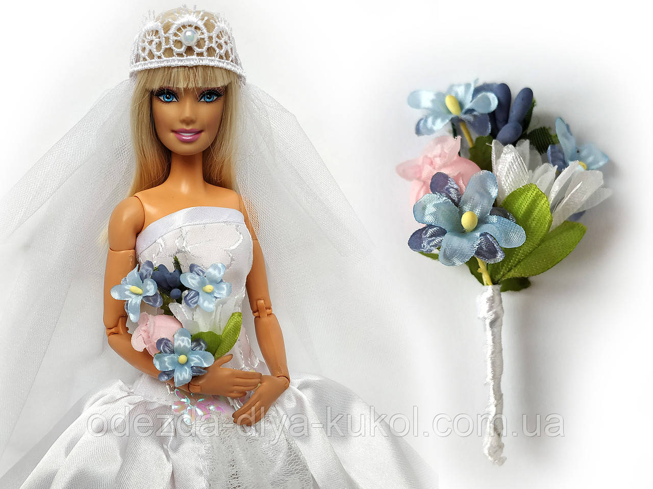 Аксесуари для ляльок - весільний букет