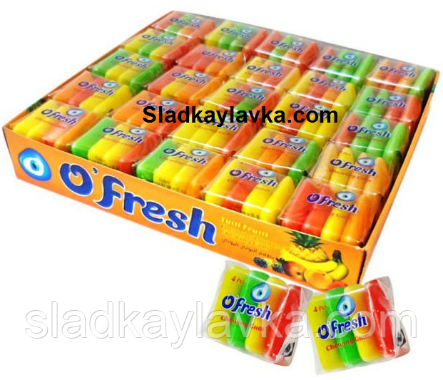 Жувальна гумка O'Fresh дисплей М'ята 50 шт (Saadet)