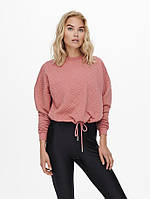 Толстовка ONLSQUARE L/S STRING O-NECK CC SWT 15234269-Ash Rose ONLY L Розовый