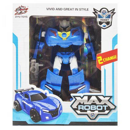 Трансформер "Max Robot", синій