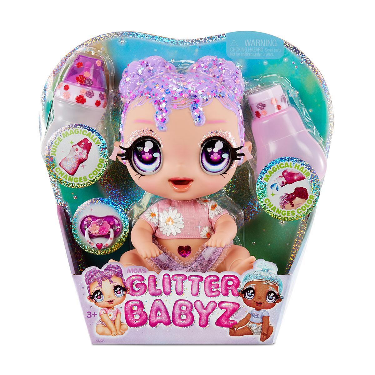 Лялька Glitter Babyz Лілія Пупс Гліттер Фіолетова (574866)