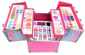 Дитяча косметика мега набір-кейс Martinelia Super girl XXXL лак, тіні, блиск, підводки, лак (30601)