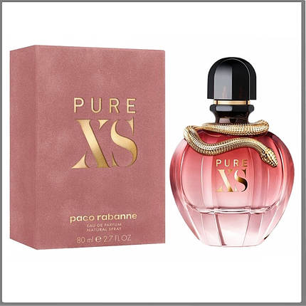 Paco Rabanne Pure XS For Her парфумована вода 80 ml. (Пако Рабан Пур Ікс Ес Фор Хе), фото 2