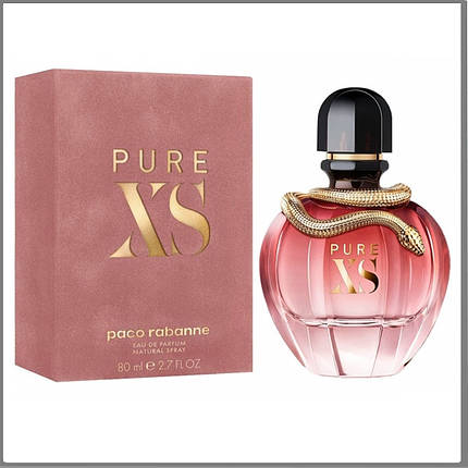 Paco Rabanne Pure XS For Her парфумована вода 80 ml. (Пако Рабан Пур Ікс Ес Фор Хе), фото 1