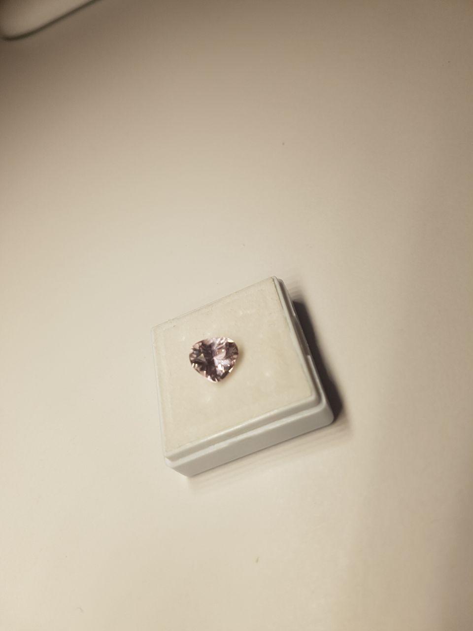 Натуральний Кунцит (Сподумен) 2.45 Сt. 7.96x8.81×6.14 мм, фото 1