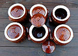 Горщики для запікання в духовці Корчма коричневі 500 мл 6 шт кераміка, фото 2