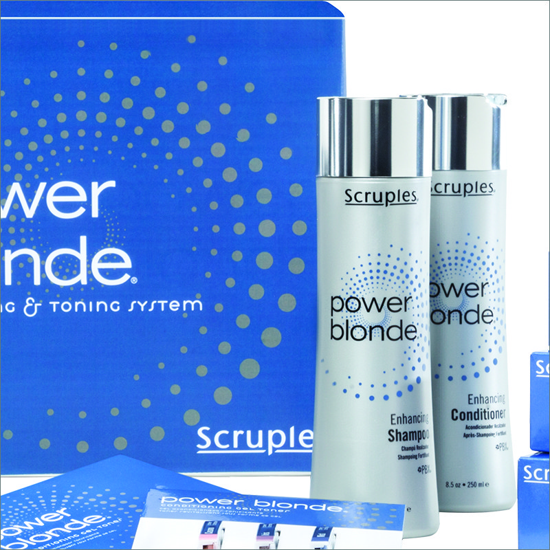 Укрепляющий безсульфатный шампунь для светлых волос Scruples Power Blonde Shampoo 250ml - фото 2 - id-p1535126527