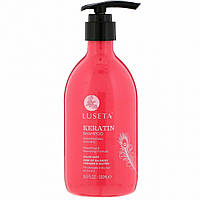 Шампунь с кератином для укрепления волос Luseta Keratin Smooth Shampoo 500 ml