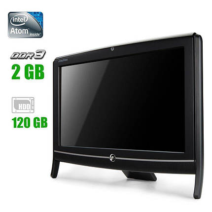 Моноблок Acer eMachines EZ1700 / 18.5" (1366х768) TN / Intel Atom D525 (2 (4) ядра по 1.8 GHz) / 2 GB DDR3 /, фото 1