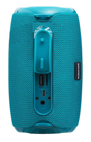 Портативна колонка безпровідна Borofone BR4 Horizon 5 Вт IPX5 Бірюзовий (BR4PU), фото 3