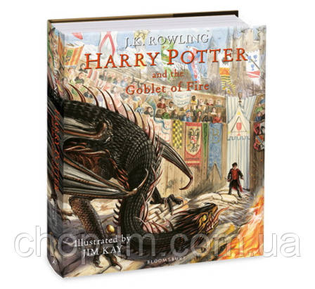 Книга Harry Potter and the Goblet of Fire Illustrated Edition by Jim Kay - J.K. Rowling / ISBN: 9781408845677, фото 2