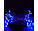 Новорічна світлодіодна гірлянда нитка 10 метрів синя вулична, фото 2