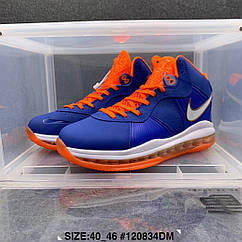 Nike Lebron 8 Air Max Леброн VIII чоловічі баскетбольні кросівки Космічний баскетбол