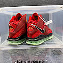 Nike Lebron 8 Air Max Леброн VIII баскетбольні чоловічі кросівки Космічний баскетбол, фото 9