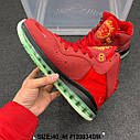 Nike Lebron 8 Air Max Леброн VIII баскетбольні чоловічі кросівки Космічний баскетбол, фото 10