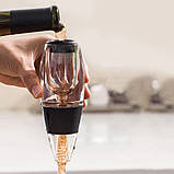 Аератор для вина з підставкою і фільтром Magic Decanter (LB-22868), фото 7