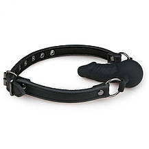 Кляп EASYTOYS BALL GAG WITH SILICONE DONG, фото 2