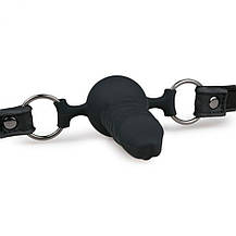 Кляп EASYTOYS BALL GAG WITH SILICONE DONG, фото 3