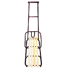 Санки труба кругла під Водан подовжена версія з ручкою (колір: синій,бордовий), фото 2