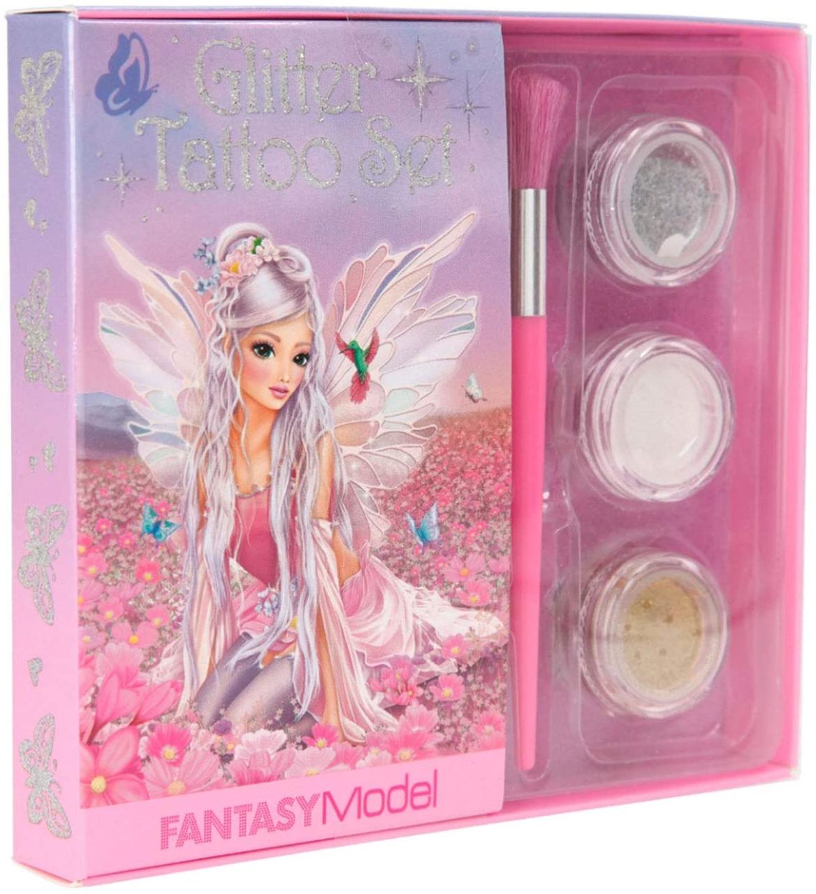 TOP Model Детский набор для тату Glitter Tattoo Set in Fantasy Model Fairy ТОП Модел 11285 - фото 1 - id-p1535261445