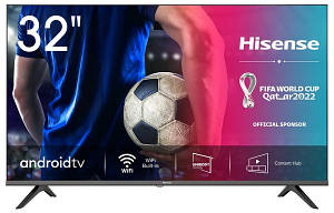 Телевізор HISENSE 32A5710FA смарт, безрамковий, голосове керування