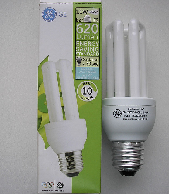 Лампа General Electric FLE11TBX/T3/840/E27