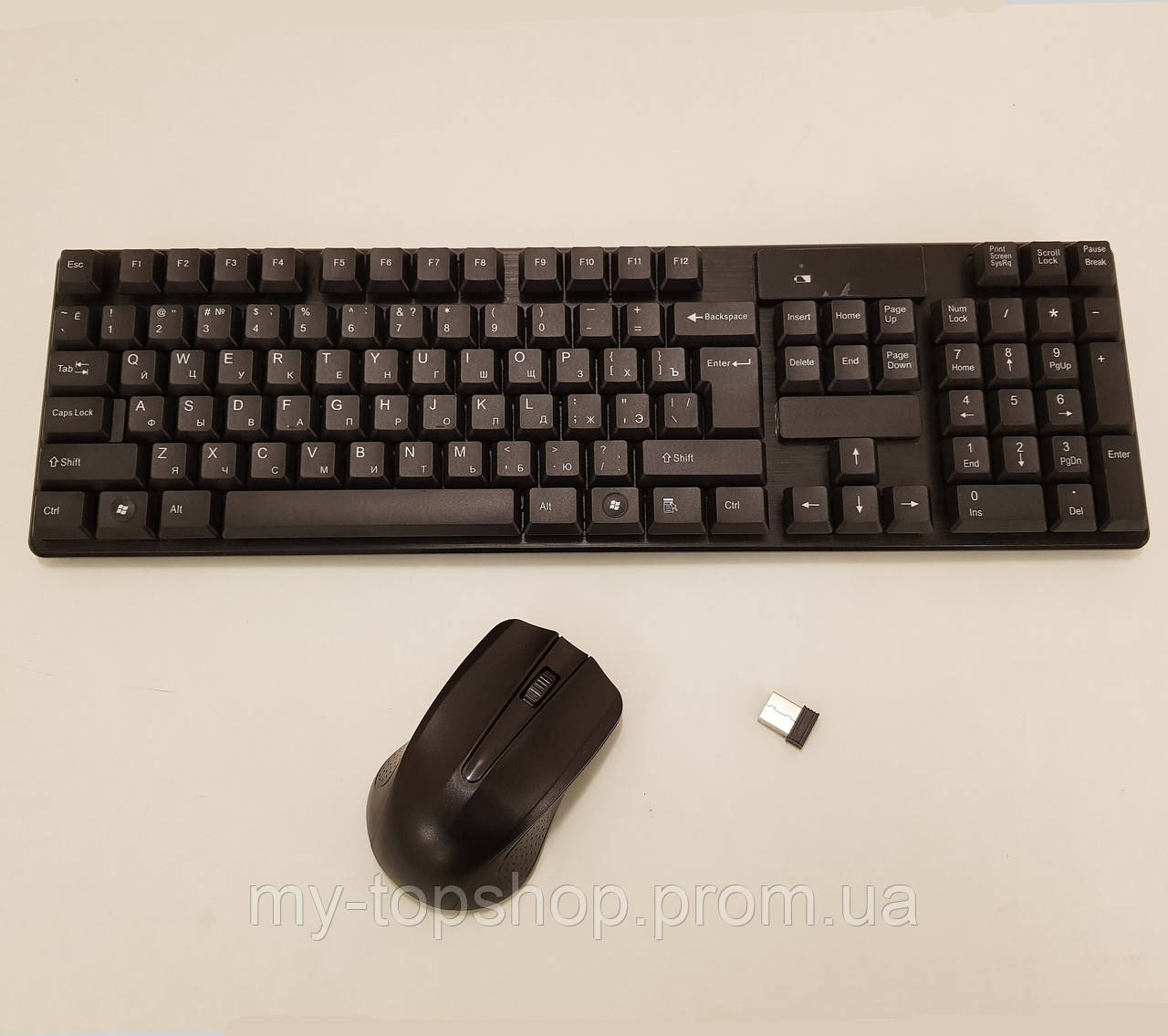 Клавиатура и мышка беспроводная TJ-808 комплект - фото 5 - id-p1535296898